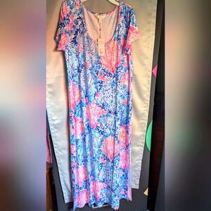 Lilly Pulitzer Wynne Maxi Dress XXL NWT